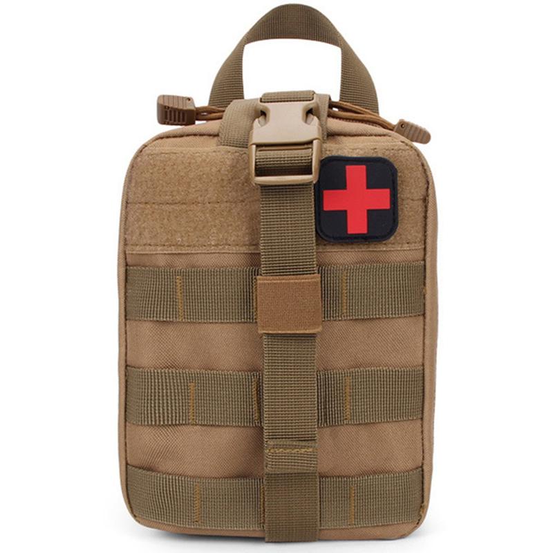 Molle Tactical First Aid Kits Medical Bag Emergency SOS Outdoor Hunting Emergency Camping Hiking Travel Survival Tool EDC Pouch
