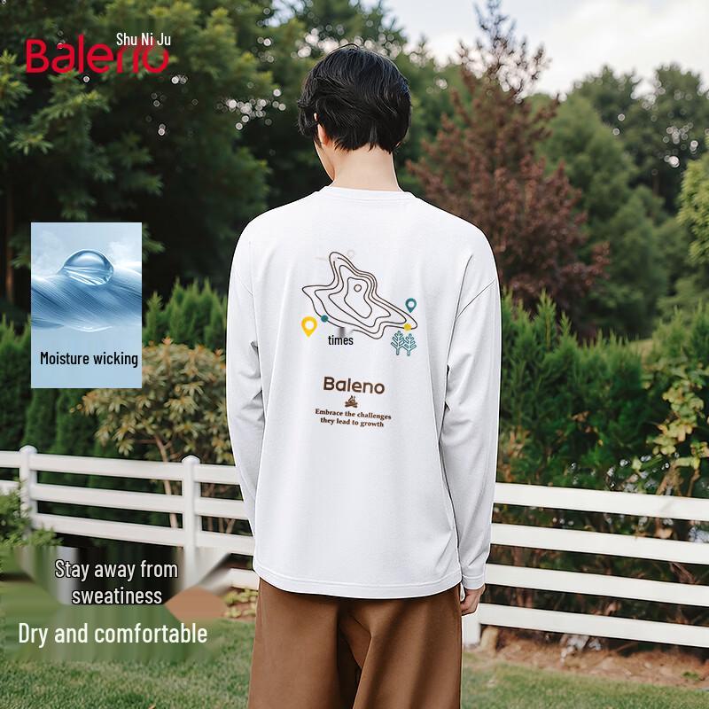 

Baleno Men s Loose Fit Long-Sleeve Cotton T-Shirt 5XL