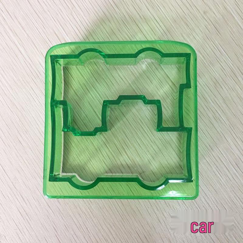 Dinosaur Sandwich Cutter Bread Mold, Plastic Bento DIY, Random Color