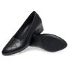 Fashion AIYUQI Office Shoes Women 2025 New Genuine Leather Shallow Mouth Women Spring Shoes Mid-heel Middle-aged Mother Shoes Women
