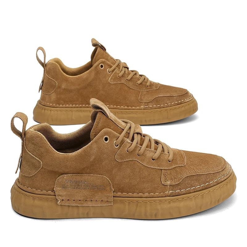 Men Vulcanized Shoes Autumn Fashion Sneakers Student Campus Running Shoes Korean Comfortable Platform Shoes Tenis Masculino