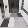 Non-Slip Decorative Entrance Mat: Foldable, Easy-Clean, Wear-Resistant Carpet