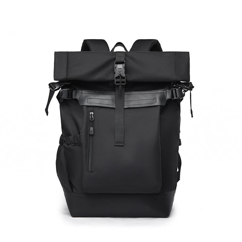 Men's Korean Style Multi-functional Waterproof Backpack for College, Travel, and Outdoor Use