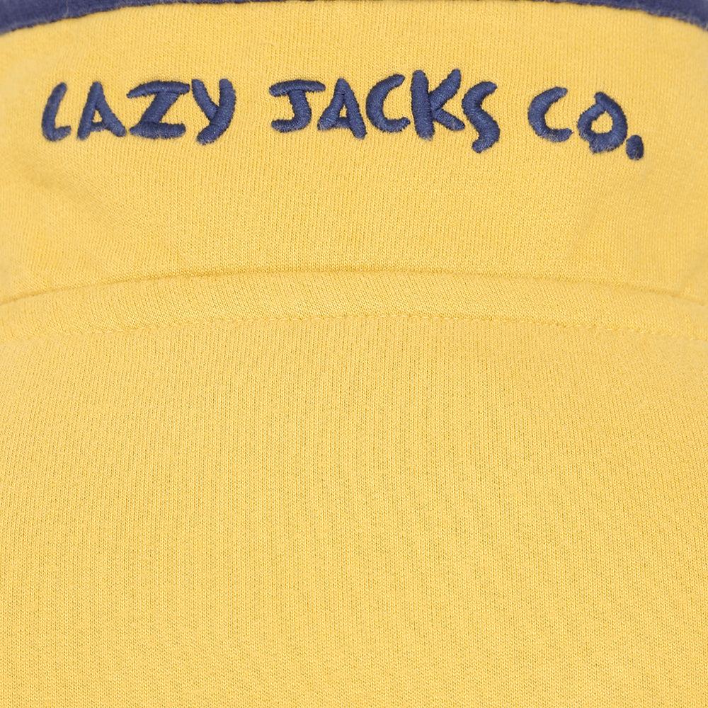 Lazy Jacks Womens/Ladies Button Neck Sweatshirt