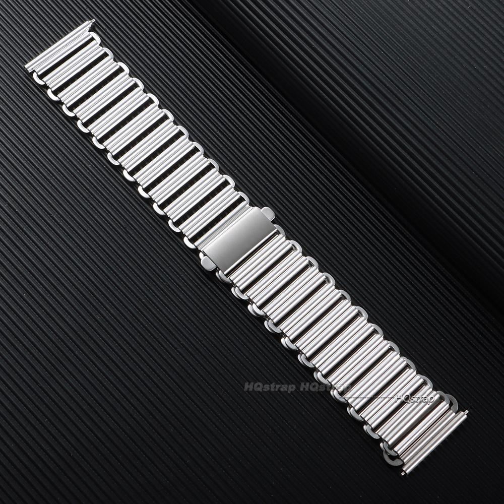 High Quality Metal Watch Band for Bonklip 18 20 22mm Stainless Steel Watch Strap Universal Belt Vintage Quick Release Bracelet