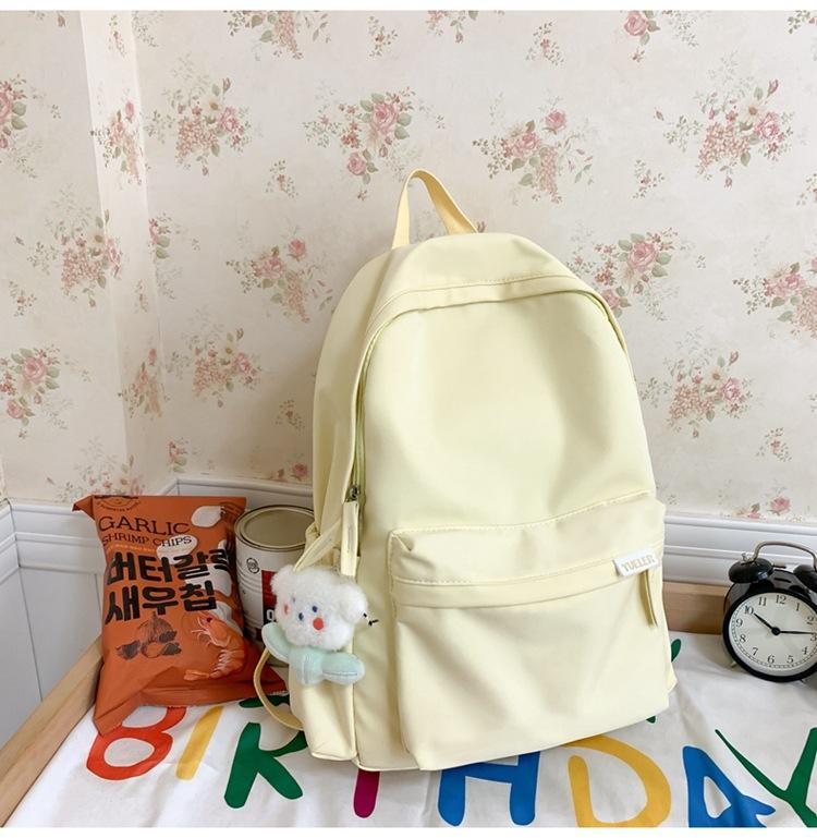Cute Backpack - High School Student Large Capacity Dual-Shoulder Bag