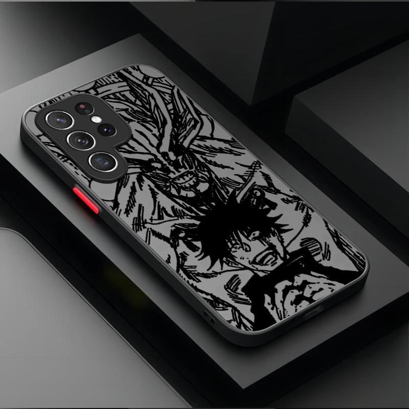 Sukuna Jujutsu Kaisen Gojo Δροσερή Θήκη Για Samsung Galaxy S25 S24 S23 Ultra S22 S21 Plus FE A56 A36 A26 A16 A06 A15 A25 A35 A55 5G