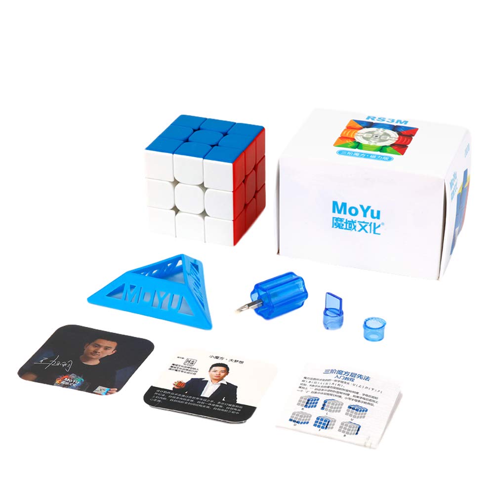 

Magic Classroom RS3 M 2020 Stickerless 3x3x3 Cube with Built-in Magnets for Competitions