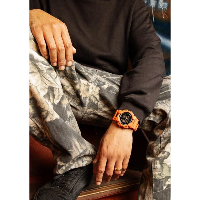 [Casio] Мужские часы G-Shock GD-010-4JF, Оранжевые