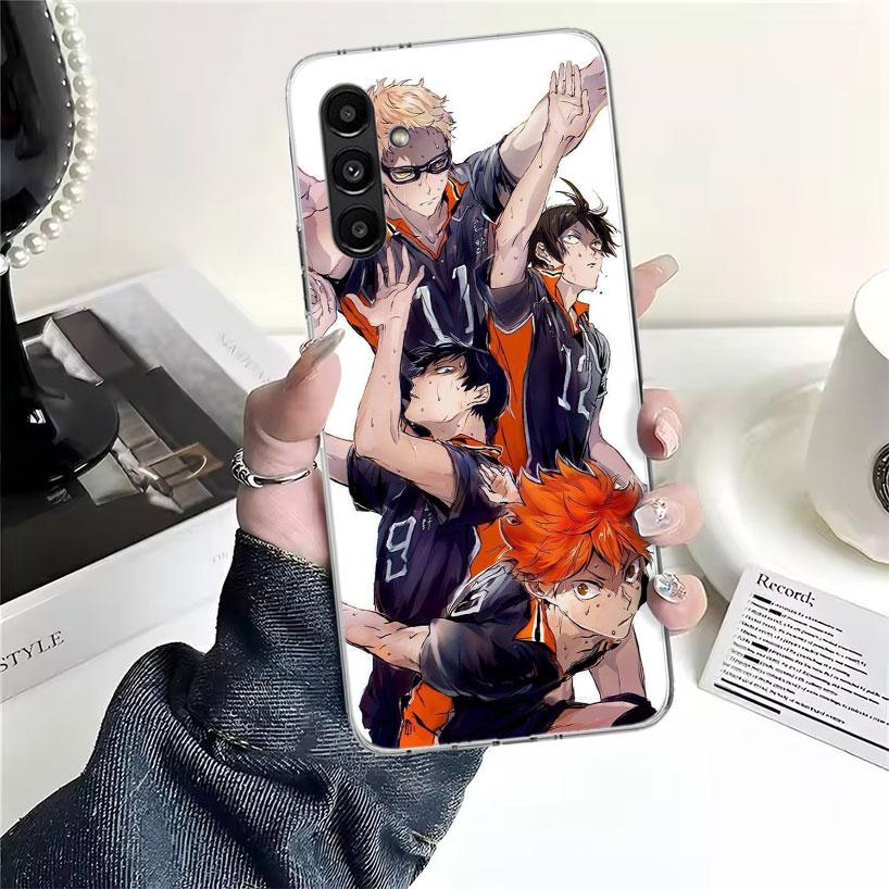 Haikyuu Oya Volleyball Anime Phone Case For Samsung Galaxy A13 A14 A15 A16 A17 A53 A54 A55 A56 A57 A33 A34 A35 A36 A37 A23 A24 A