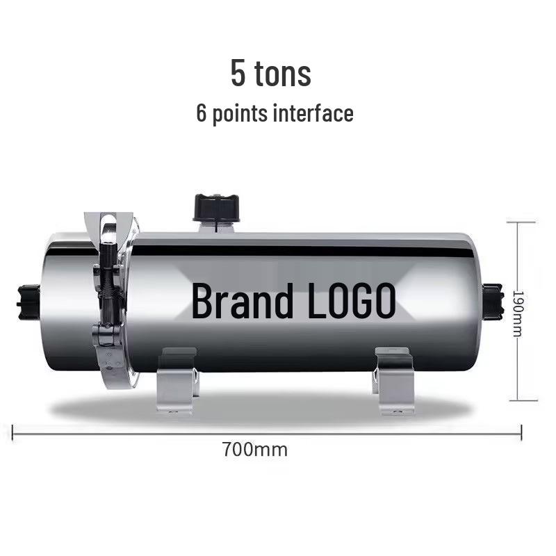 High-Flow Yellow Mud Water Filter Stainless Steel Ultrafiltration Kitchen Purifier for Whole House Central Water System