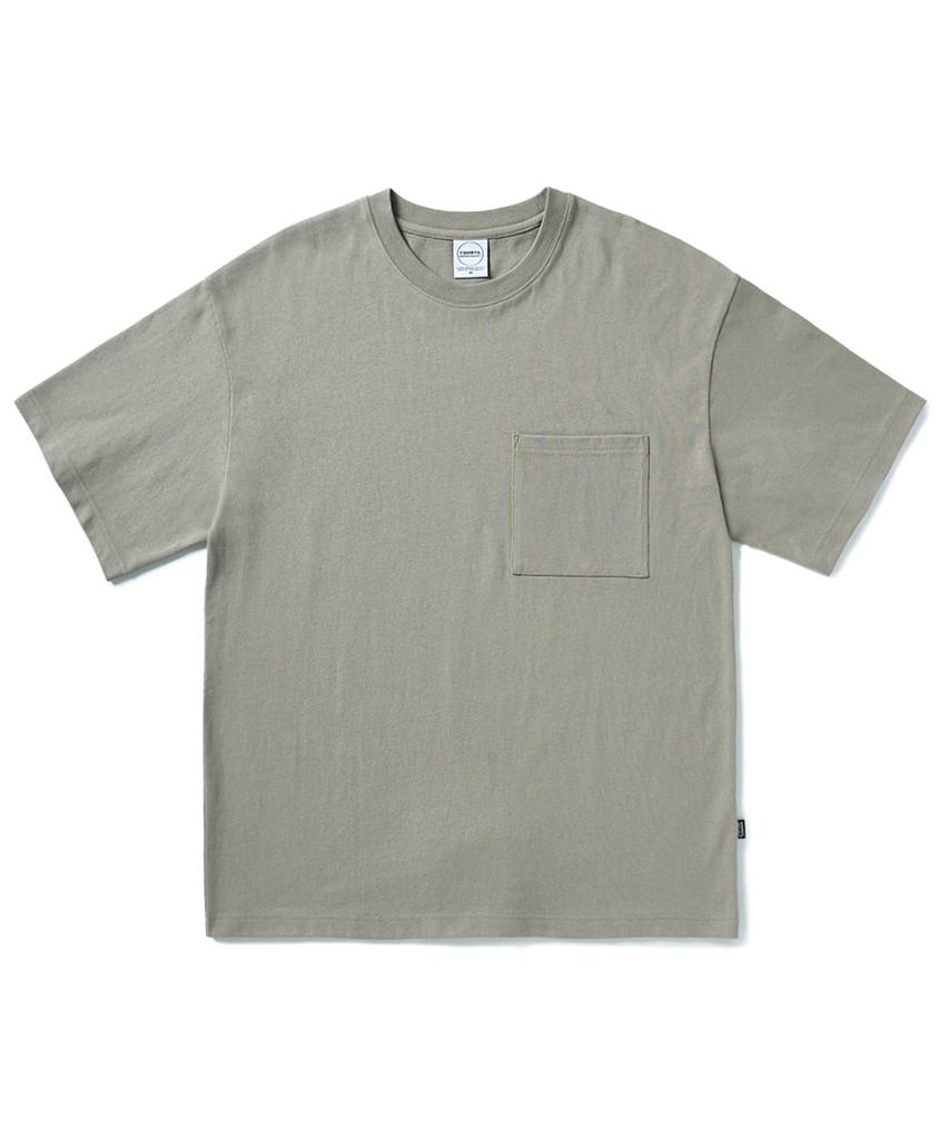 MINIMALPROJECT Robust Heavy Pocket Short Sleeve T-Shirt Mst154 [Gray]