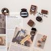 10Pcs Coffee Chocolate Simulation Food Fridge Magnets Whiteboard Stickers Refrigerator Decorative Magnets Kitchen Home Decor