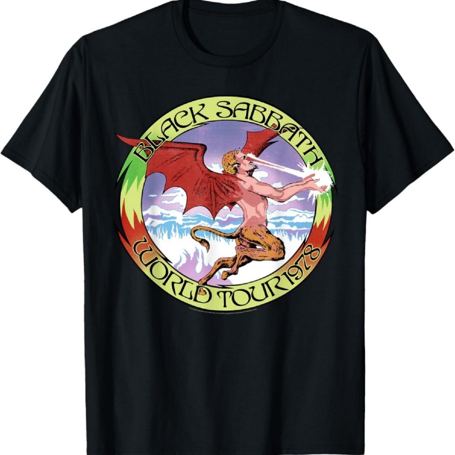 Официальная футболка Black Sabbath Мировое турне  78 (2) S