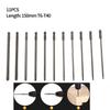 New Practical Screwdriver Bit Screwdriver Head 6.35mm Bits Electric Kit Long Magnetic Manual Pack T6-T40 11pcs