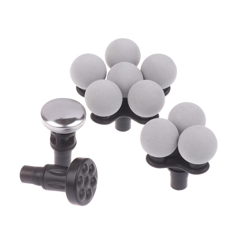 Deep Tissue Fascia Massage  Replacement Heads Muscle Massager Attachments Head Set Ideal for Fitness Post Workout Recovery