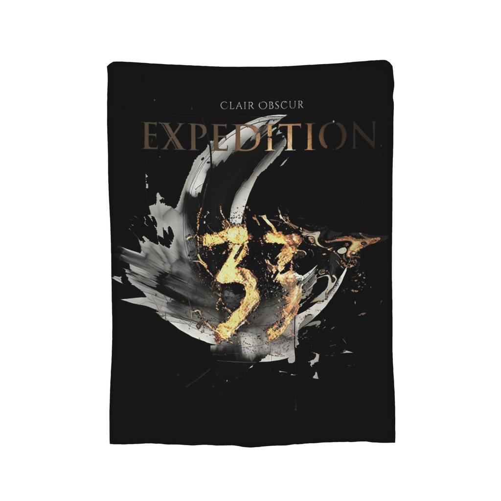 Esquie Clair Obscur Expedition 33 Tarot Card Blanket Fleece Printed   Warm Throw Blankets for Bedding Travel Bedding Throws