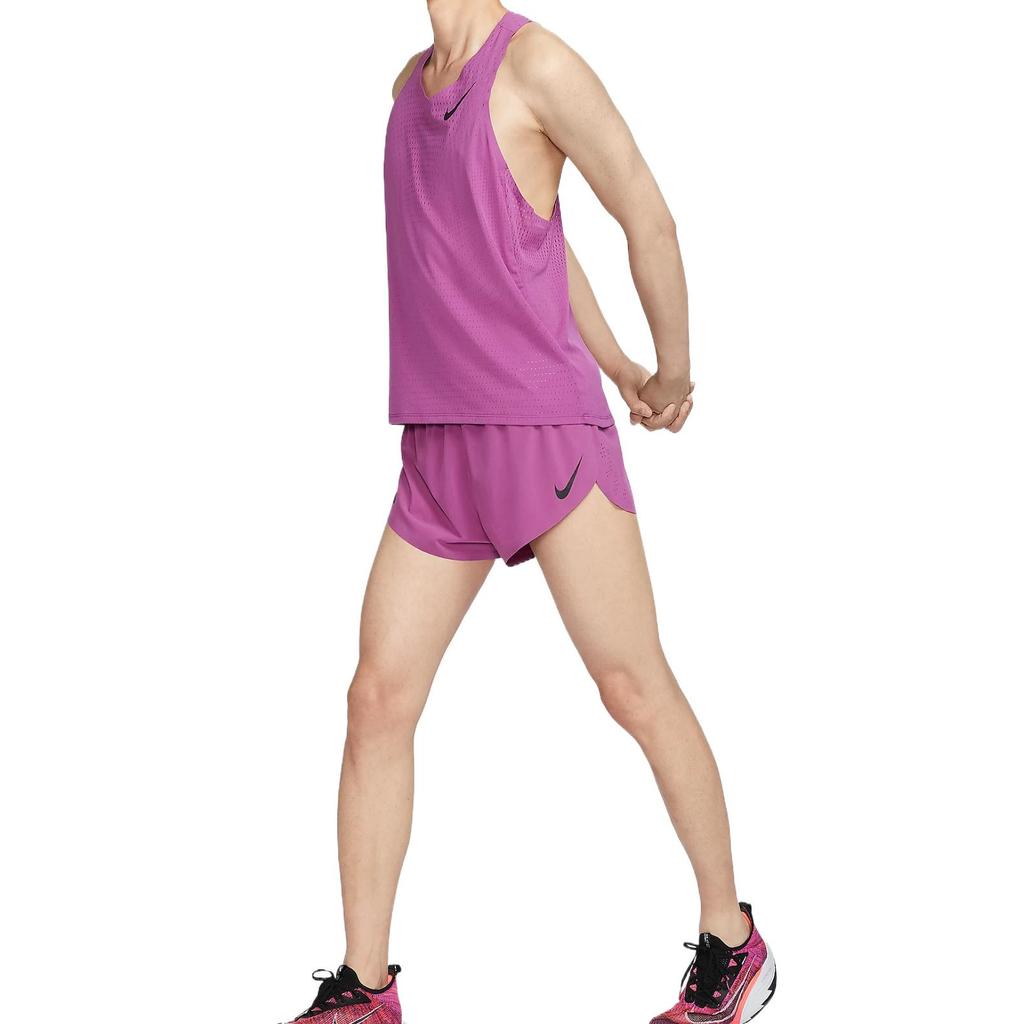 New Nike AeroSwift Dri FIT ADV Sports Shorts Men's Hot Fuchsia FN3350-518