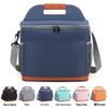 Portable Insulated Lunch Bag - Oxford Cloth, Aluminum Foil, Crossbody Design for Camping & Outdoor Use