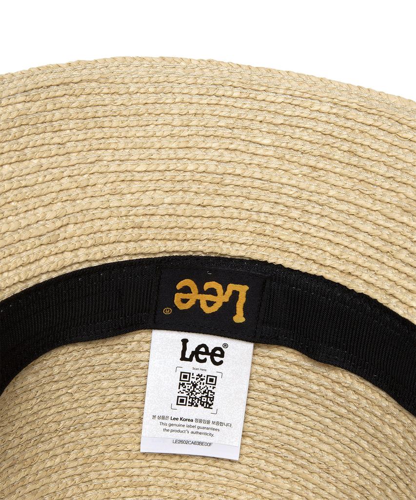 LEE Raffia Bucket Hat Beige