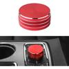 LECART Red Car Accessories Fit for Jeep Grand Cherokee 2014-2021 Central Multimedia 4WD Switch Knob Cover Aluminum Alloy Auto Interior Decor Trim 1