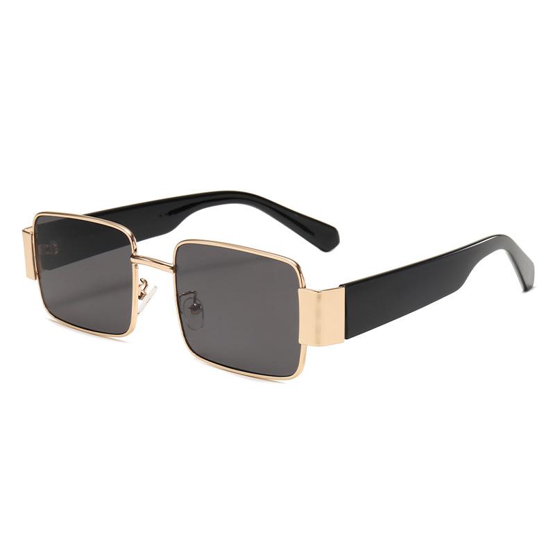 Metal Neutral Sunglasses Fashionable Street Sunglasses Outdoor Uv Filtering Glasses Comfortable Wearing