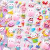 1Pcs Cartoon Animals Soft Puffy Butt 3D Stickers Diy Scrapbooking Journal Phone Case Decoration Sticker School Office Supplies