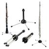 Foldable Flute Stand 4-Leg Holder Clarinet Rest Rack Musical Instrument Parts