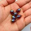 10x14mm Colorful Teardrop Imitation Pearl Beads for DIY Bracelet Jewelry Accessories