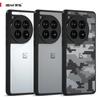 (Comes with wrist strap)[Precise Cutouts for Camera Lenses] for OnePlus Ace 12 camo phone case,Clear Hard Back Shockproof Advanced Protective Cover