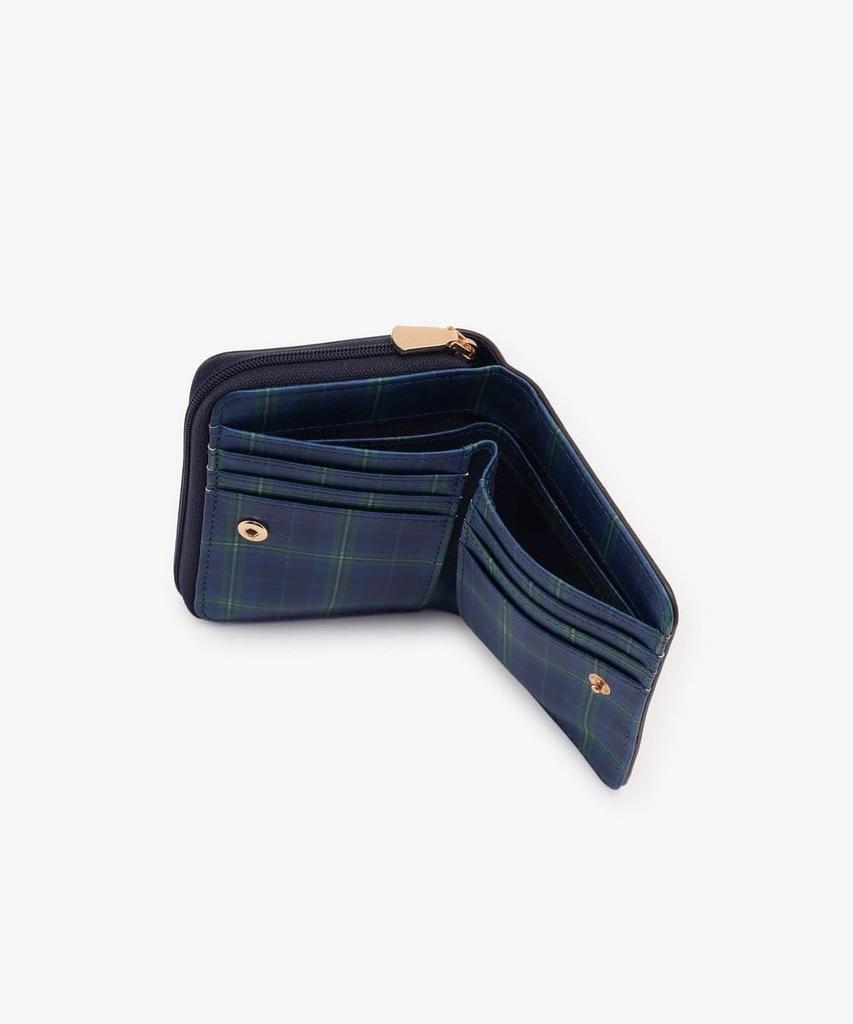 Afternoon Tea Living JN28 Tartan Check Mini Wallet / Afternoon Tea Original Tartans Navy