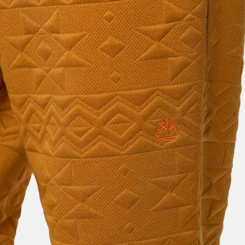 Timberland TOKYO DESIGN COLLECTIVE Jacquard-Sweathose, Unisex, Erwachsene, Fichtengelb, Größe M, TB0A6G3Y7631