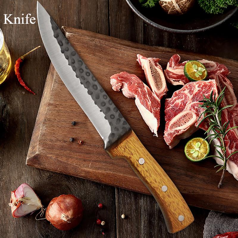 Stainless Steel Special Bone Cutting Knife Sharp Meat Cutting Knife Professional Chef Knife Kitchen Meat Cleaver