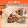 Ice Strawberry Cream Capybara Cute Cartoon Plush Doll Toy Decoration Bedroom