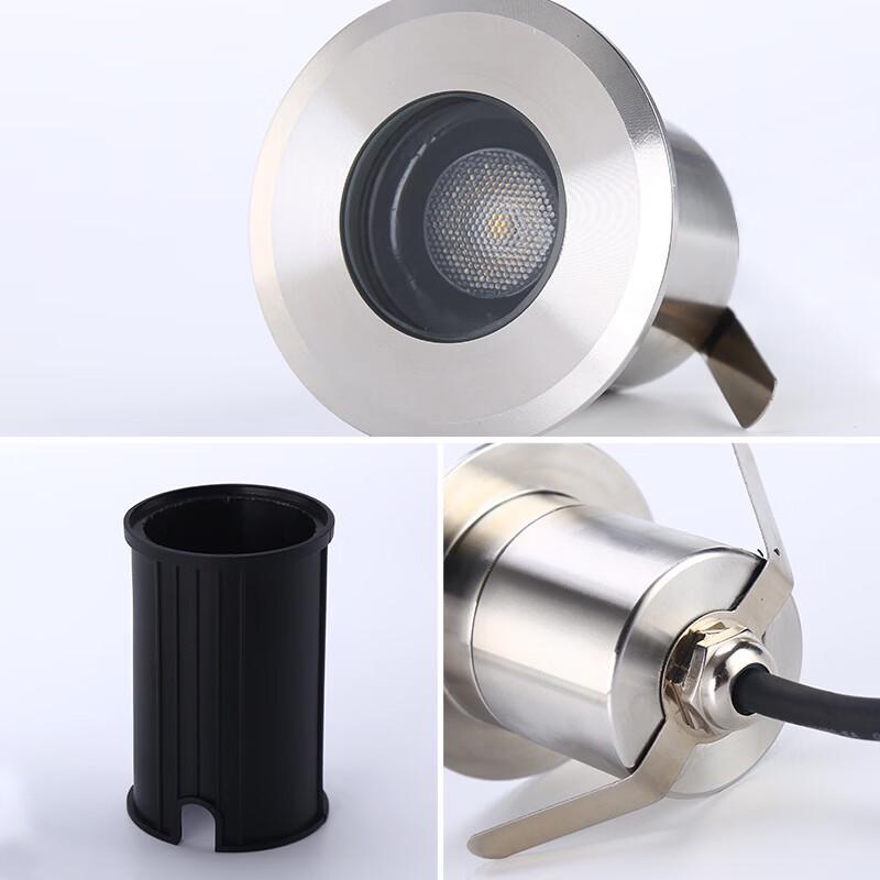 Mini Outdoor Flat 42mm LED Ground Light