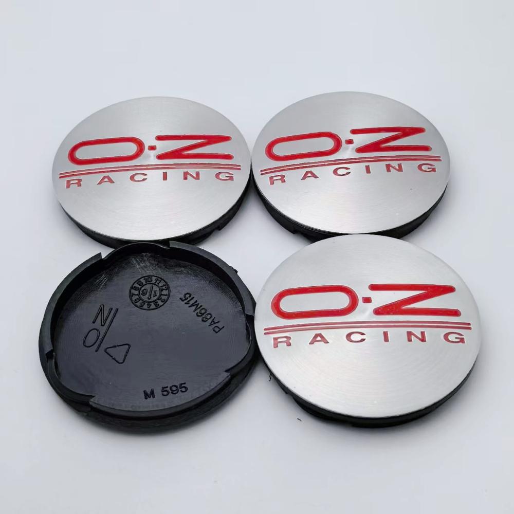 4pcs M595 OZ Racing Sport Logo Emblem Car Wheel Center Caps 62MM 58MM Wheel Hub Cap O.Z Badge Rim Hubcaps Cover Car Accessories