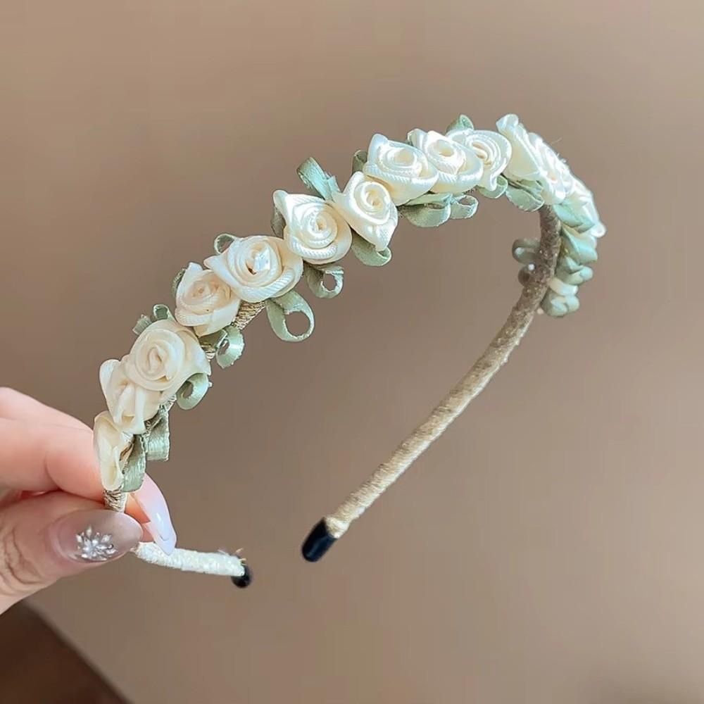 Simulation Flower Fairy Garland Hairbands Adjustable Simulation Flower Hairbands Vacation