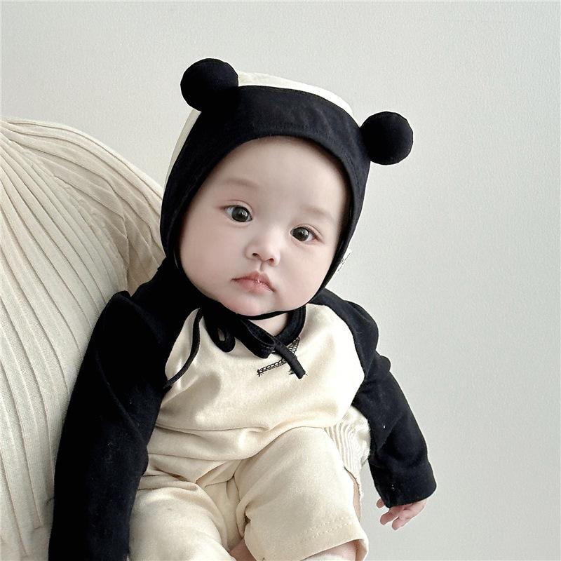 Infant and Toddler Hat Spring and Autumn Thin Cute Kiln Door Court Hat Men and Women Baby Little Month Old Newborn Baotou Hat