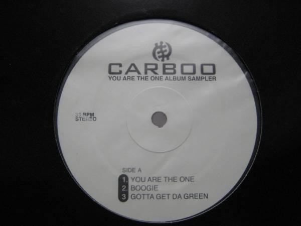 12inch Record CARBOO You Are The One Album Sampler NONE Not On Label 2006 Japan Dance Electronica Used