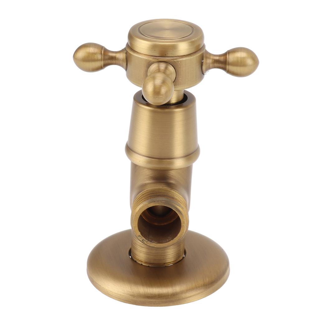 Brass Angle Stop Valve Retro Thickened Cold Hot   Valve Explosion Proof Water Shut Off Valve