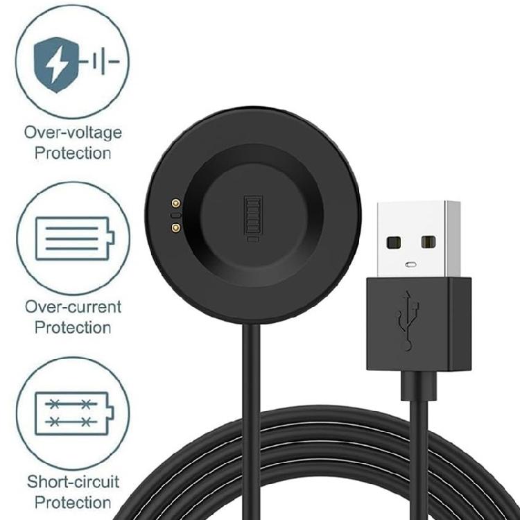 Schnelllade-Magnet-USB-Kabel Kein Verdrehen 1 m Länge Smartwatch Magnetisches Ladekabel Einfach zu bedienen für iTECH 2/3