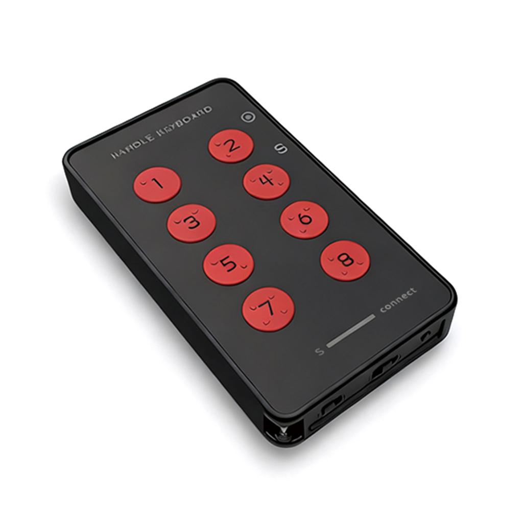 USB Custom Palm Keyboard Multi functional Programmable Keypad Bluetooth Recording Gaming Office Copy Paste Shortcut