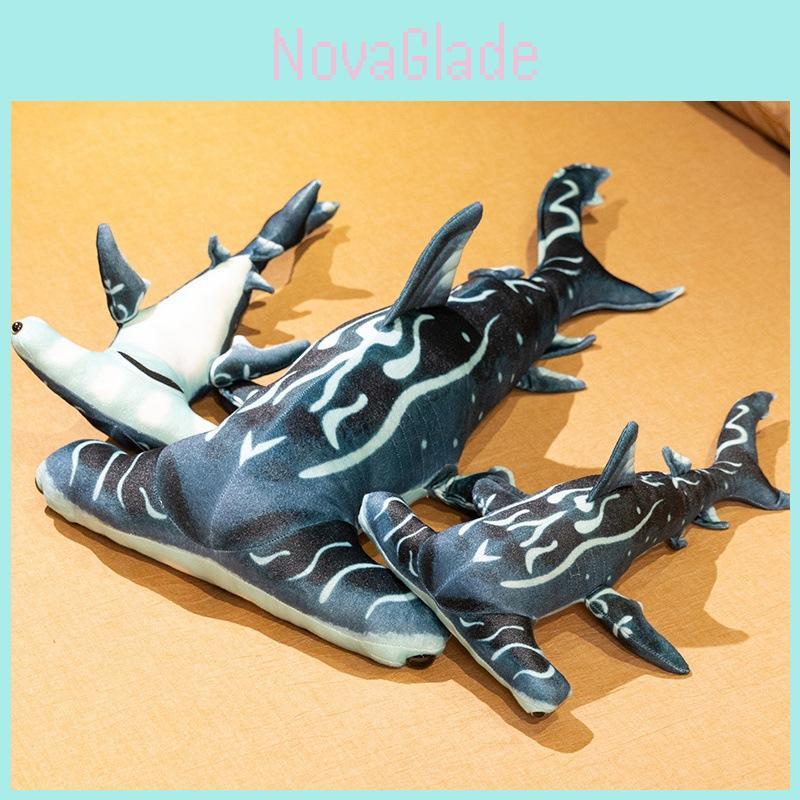 Ozean Tier Plüschtier Hammerhai Weiches Kissen Für Meeresmuseum Souvenir