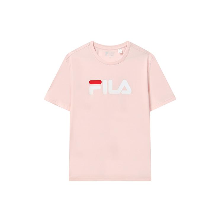 New FILA T Shirt Unisex Fragrant Berry Pink F51U228199FLP