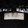MACKINTOSH PHILOSOPHY Sanyo Shokai 7 Minutes Sleeve Poncho Gray Women Used