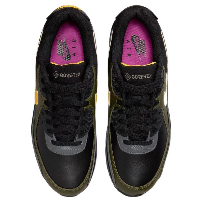 Nike Air Max 90 GORE TEX 'Tour Yellow Cargo Khaki' Sneakers Casual Shoes DJ9779-001