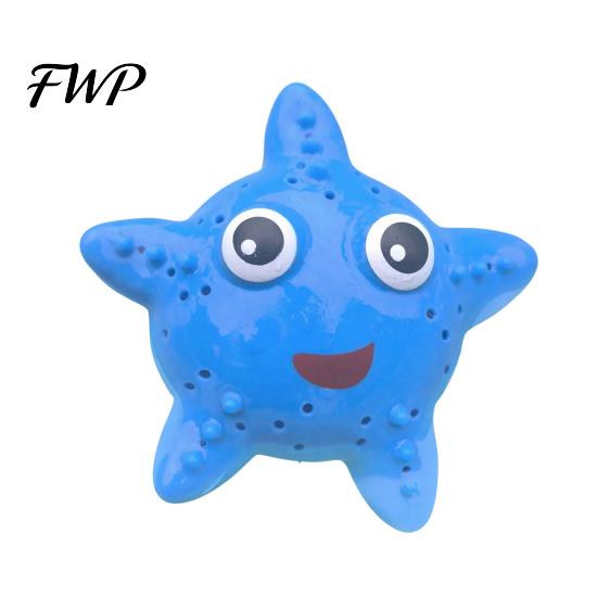 Soft Water Toys For Kids Starfish Squirter for TPR Bath Pool Toy Cute Marine Animal Reusable Shape Squeeze to Spray Fun Summer Beach Shower