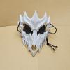 Party Skull Mask Long Teeth Demon Skeleton Half Face Mask Wolf Dragon Tiger Houjuu Nue Mask Cosplay Halloween Costume Props