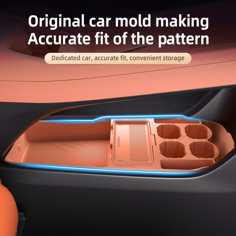 Suitable for Letao L60 Central Control Storage Box Armrest Box Lower Storage Box Car Supplies Interior Decoration Accessories