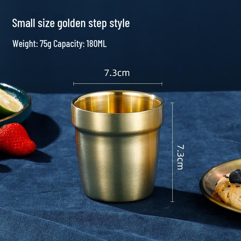 Korean Double-Walled Stainless Steel Sippy Cup & Beer Mug